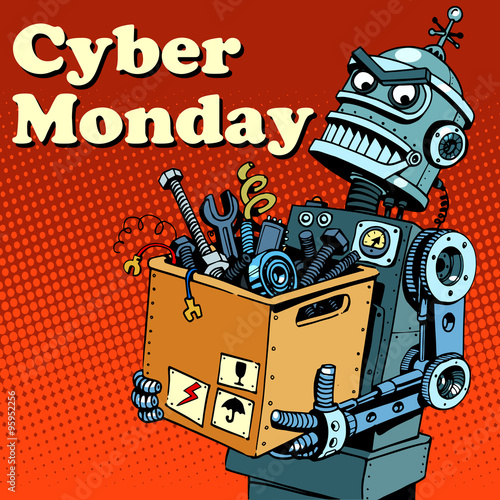 Robot Cyber Monday gadgets and electronics