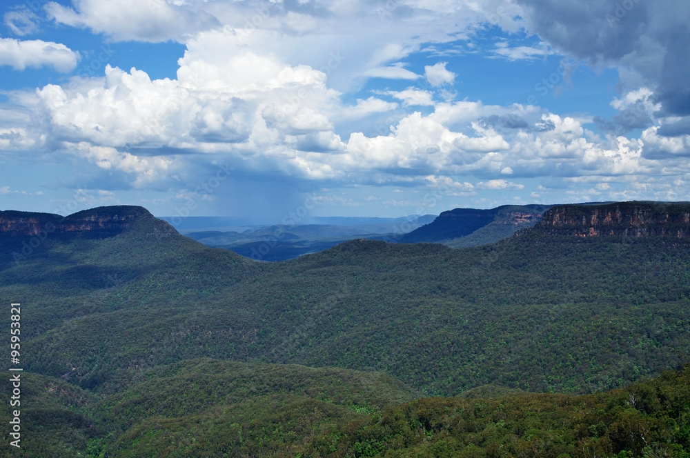 Blue mountain National park, New South Wales, Australia.