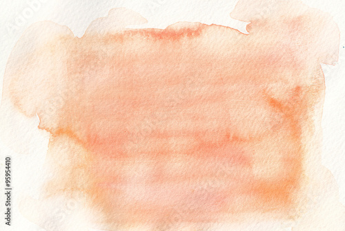 faded orange tones watercolor background
