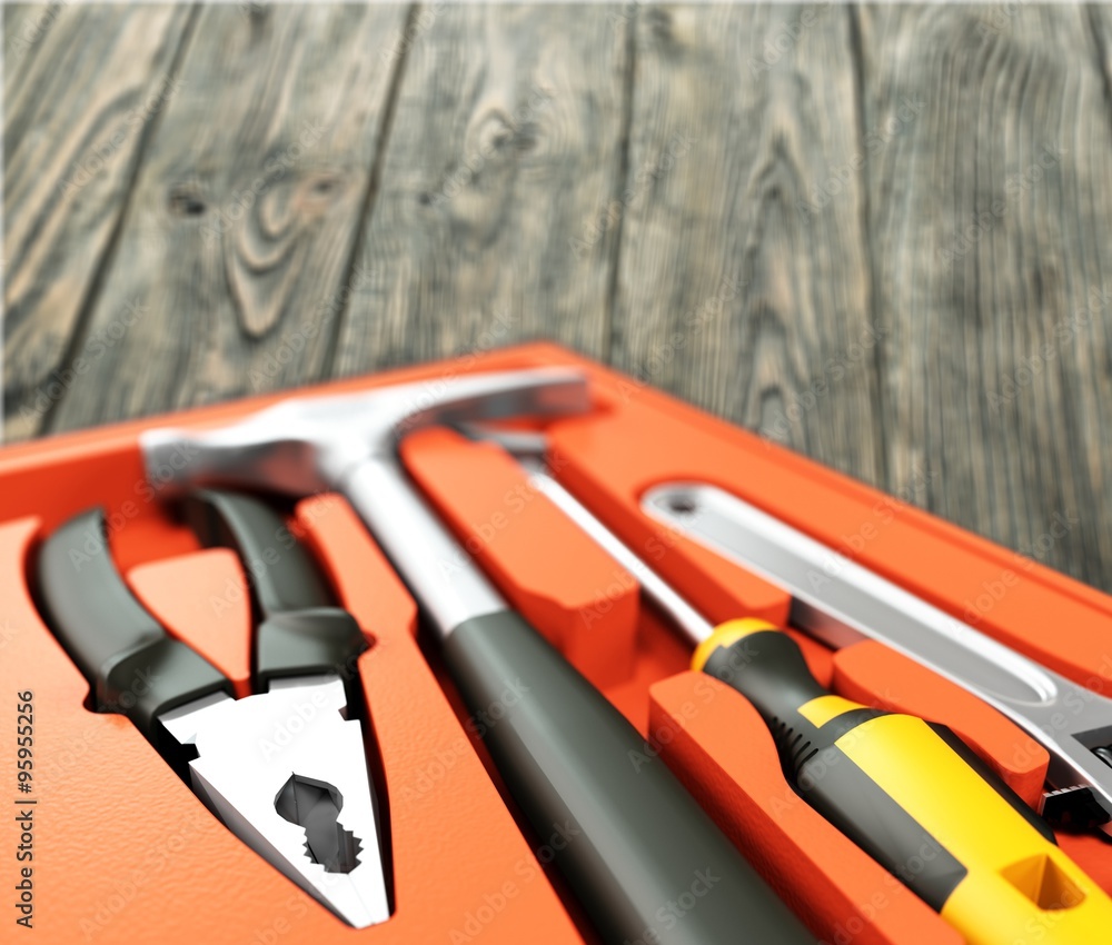 Fototapeta premium Toolbox.