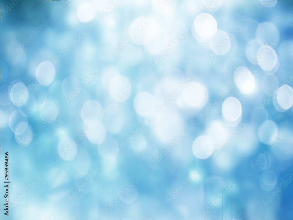 Lights on blue background. Lights on blue background.