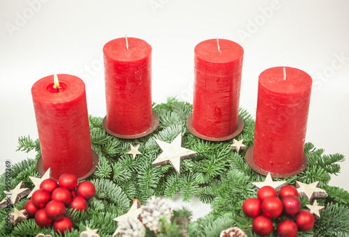 Adventskranz photo