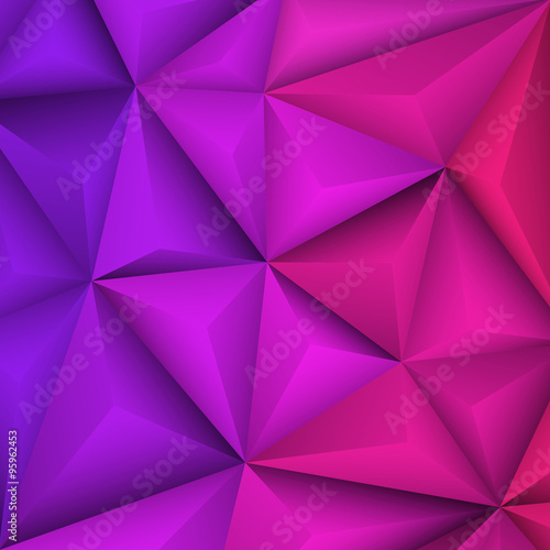 Abstract geometrical violet background. Vector Illustration