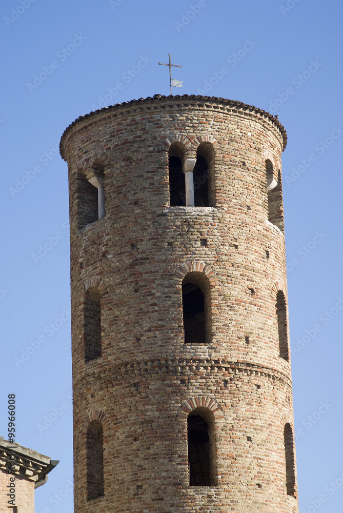 Bell tower. Ravenna, Italy