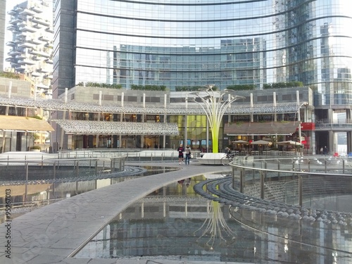 Piazza Gae Aulenti a Milano - Business photo