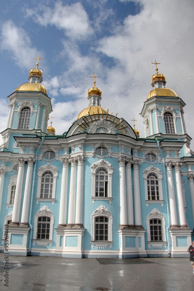 Fototapeta premium kościół w petersburgu