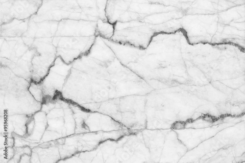 White marble patterned (natural patterns) texture background, abstract marble texture background in black and white.