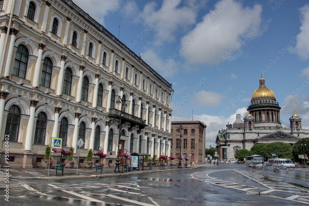Fototapeta premium eglise de saint petersbourg