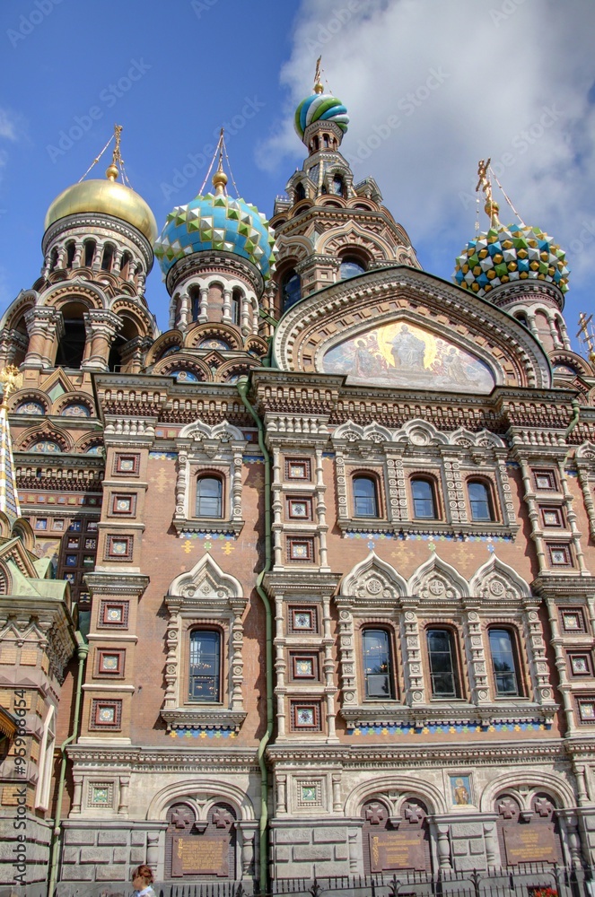 Fototapeta premium eglise de saint petersbourg