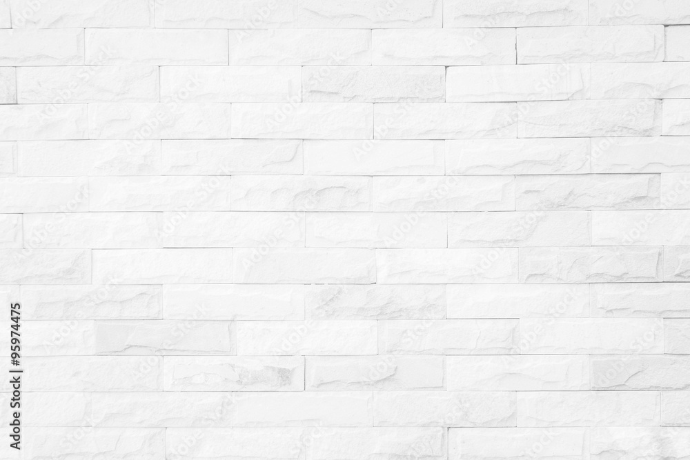 Naklejka premium Tło białe cegły.