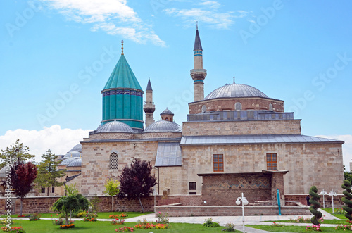 Mevlana Museum in Konya,Turkey photo