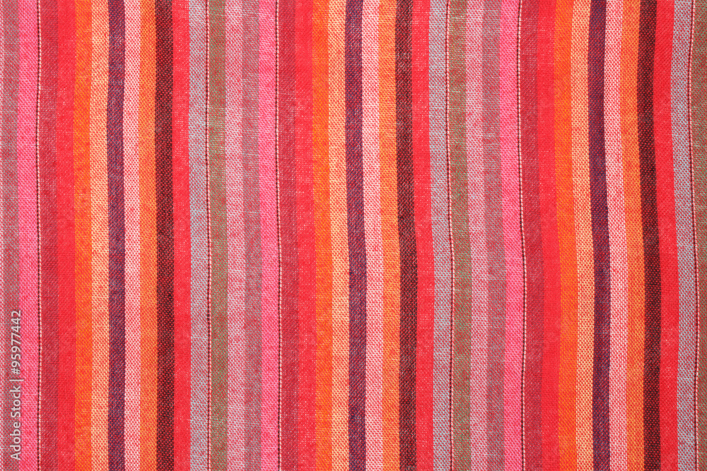 Fototapeta premium Striped colorful shawl as background texture