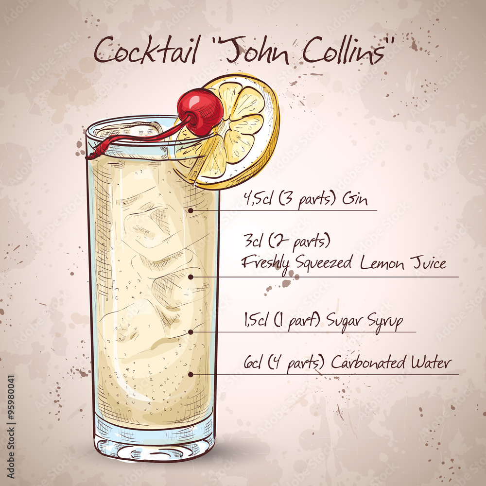 Foto Cocktail John Collins