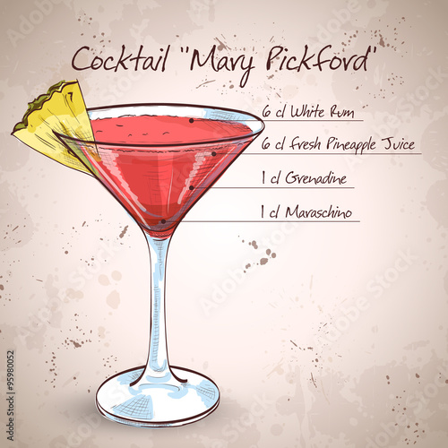 Cocktail Mary Pickford