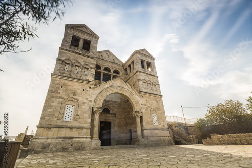 Slika na platnu Christian church on Mount Tabor