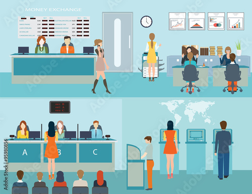 Public access to financial services to banks.