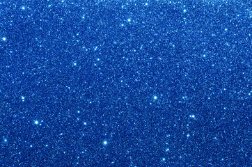 Blue glitter paper texture
