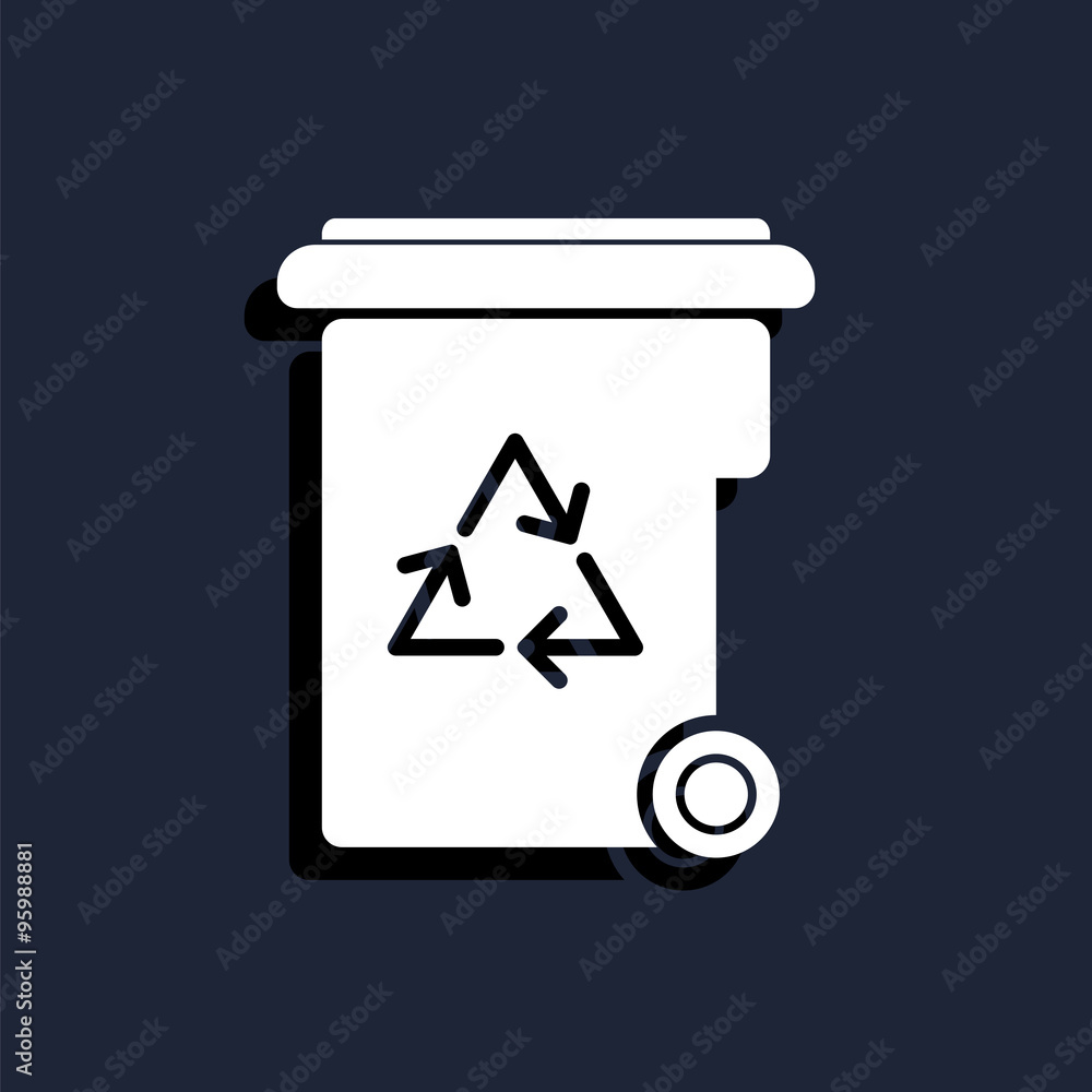 garbage recycle icon garbage recycle icon