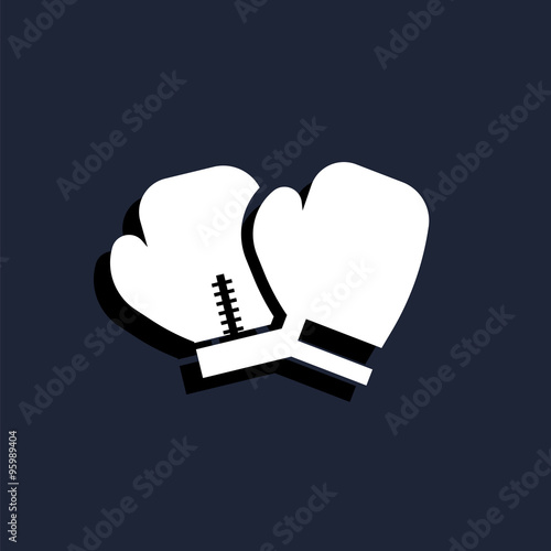 icon boxing gloves