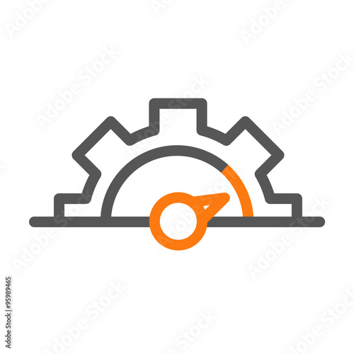 High level service support icon vector.