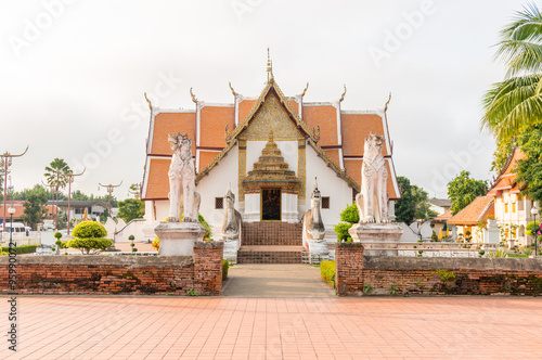 Buddhist temple of Wat Phumin in Nan, Thailand
 photo