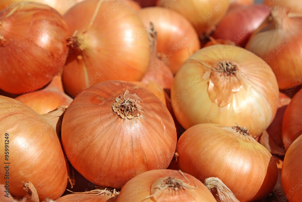 Pile of onions Pile of onions