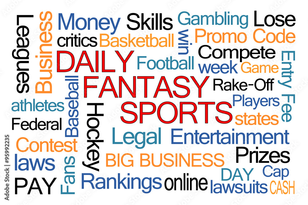 Daily Fantasy Sports Word Cloud
