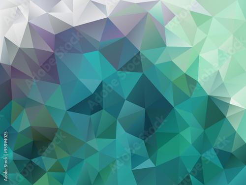 Vector abstract polygon background