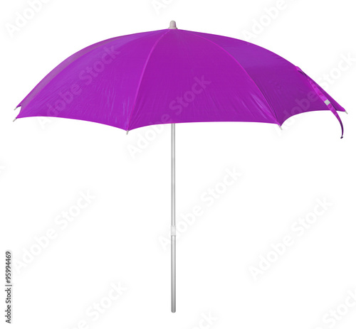 Beach umbrella - violet