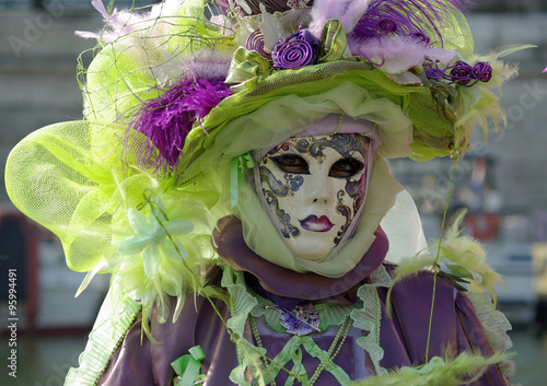 Fototapeta Naklejka Na Ścianę i Meble -  Masque du carnaval de Venise