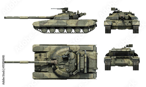 Ukrainian tnak T-64BM 