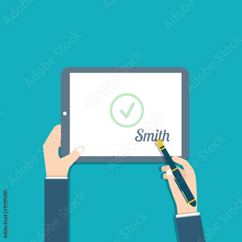 Digital signature concept