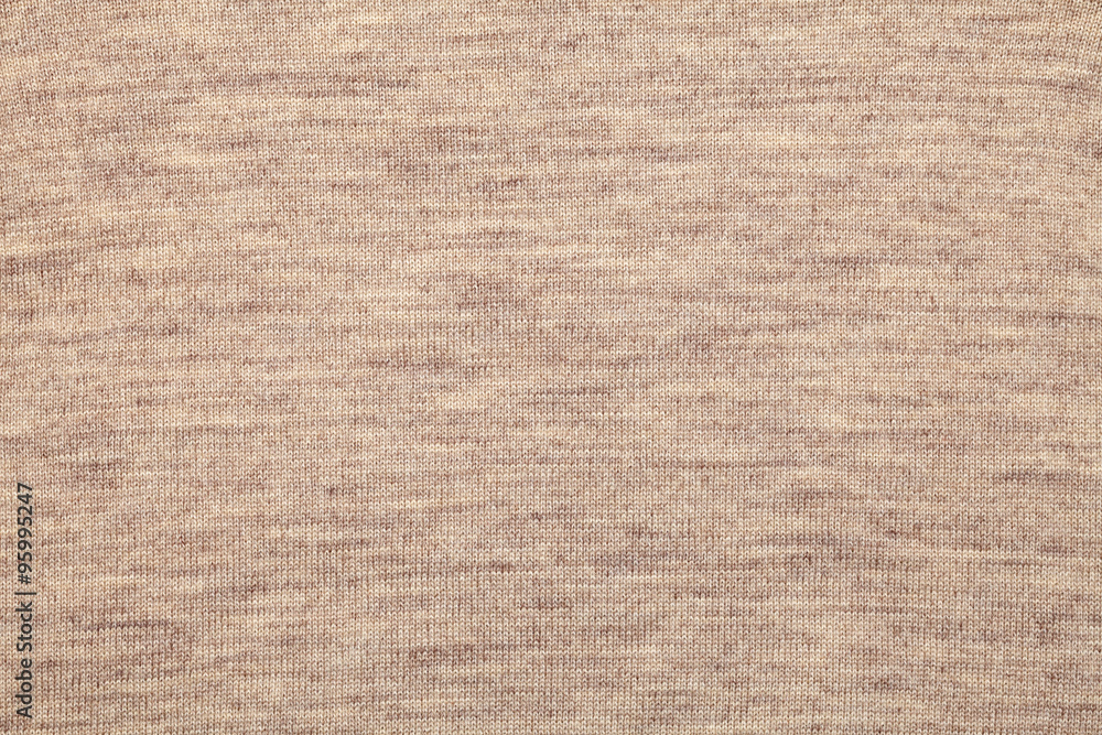 Brown knitted melange textile pattern Brown knitted melange textile pattern