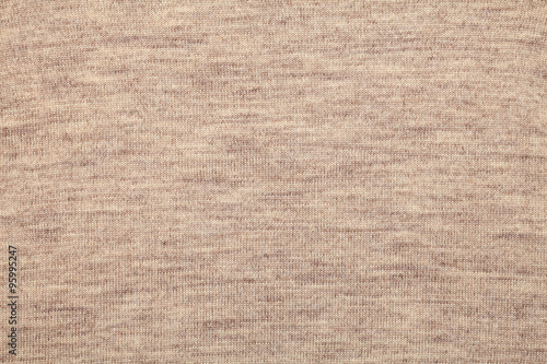 Brown knitted melange textile pattern