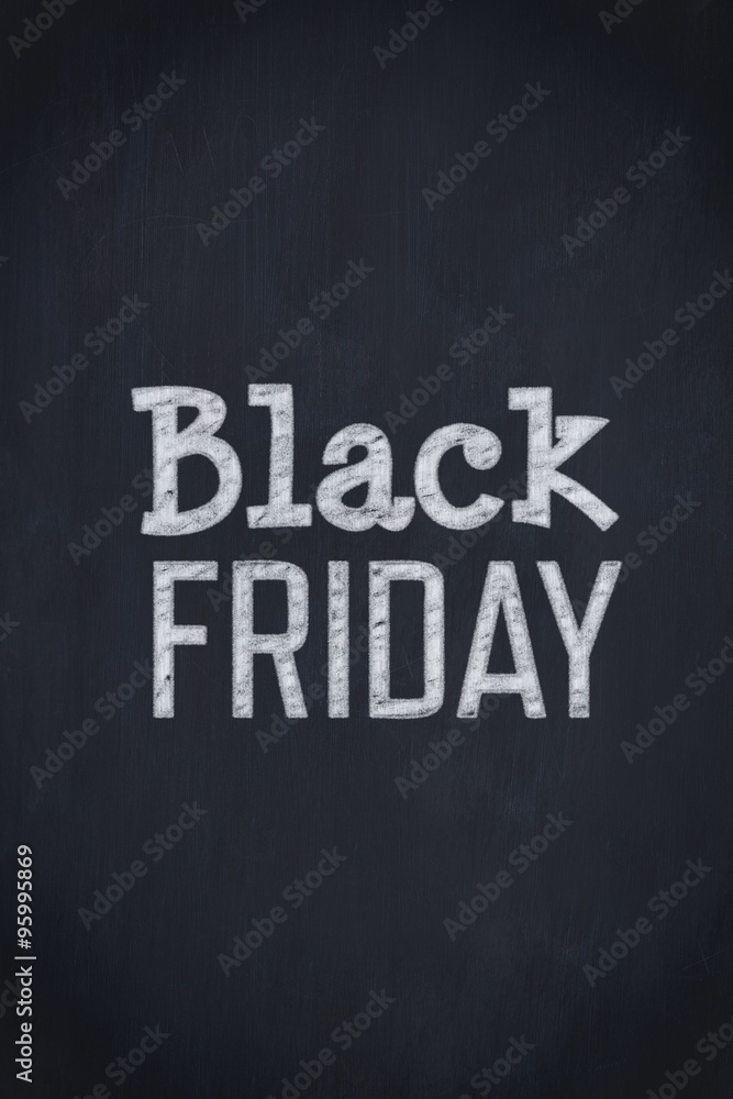 Obraz premium A black friday advert