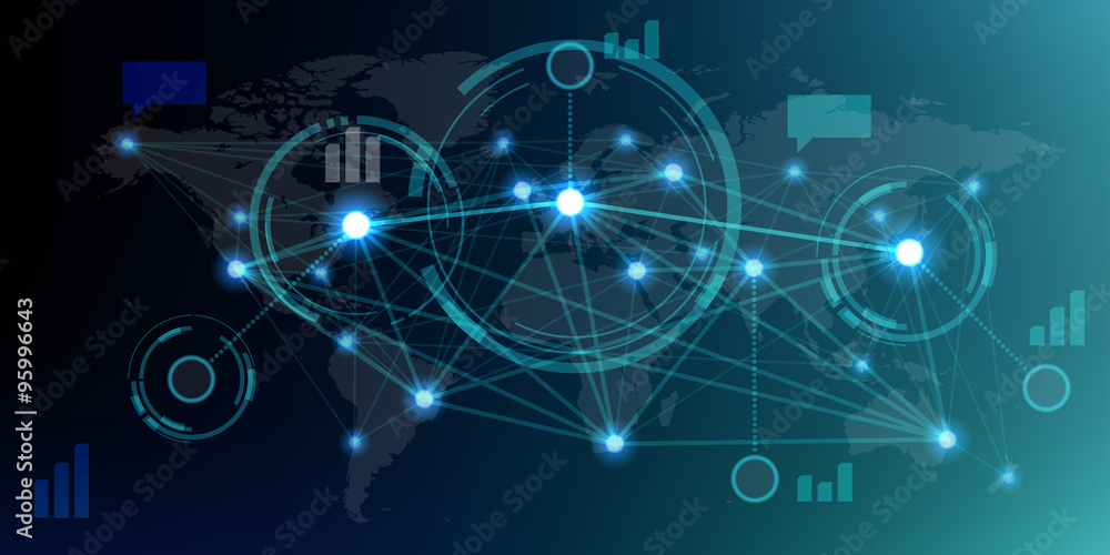 Futuristic HUD infographics Futuristic HUD infographics