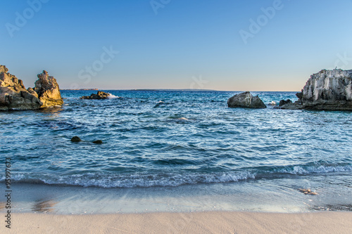 Beach at summer