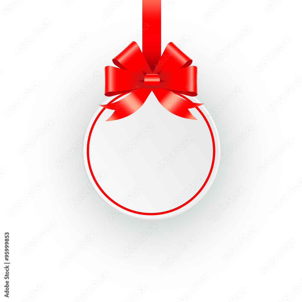 © luckinout - Christmas Paper Baubles Red Ribbon Snowflakes © luckinout - Christmas Paper Baubles Red Ribbon Snowflakes