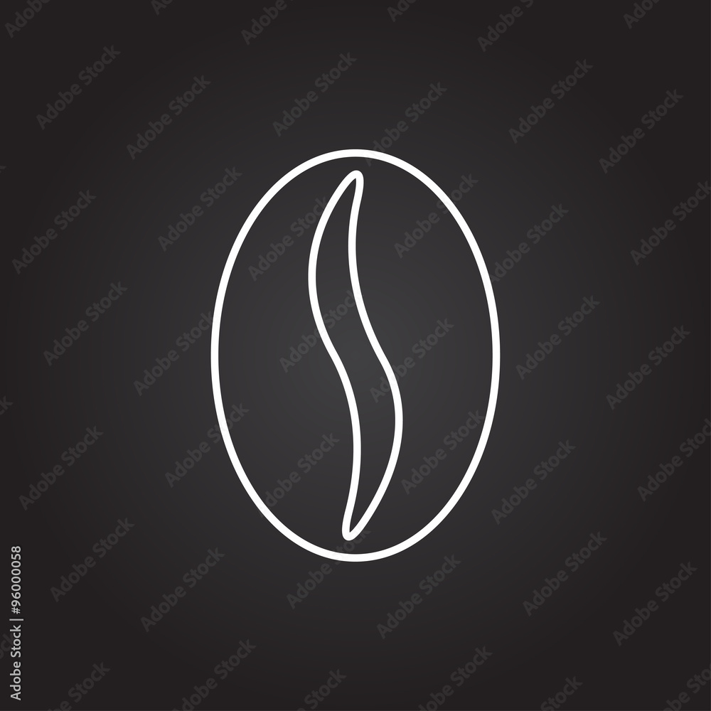 Vector coffee icon Vector coffee icon