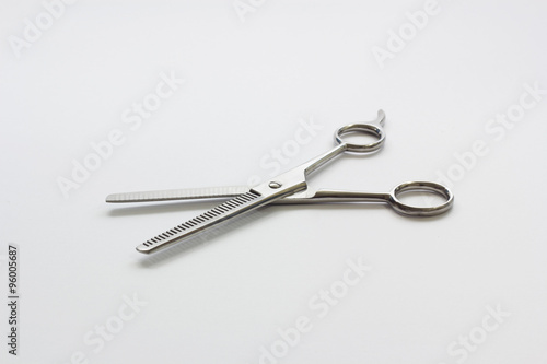 Special Hair scissor, cutter and trimmer on white background © borphloy