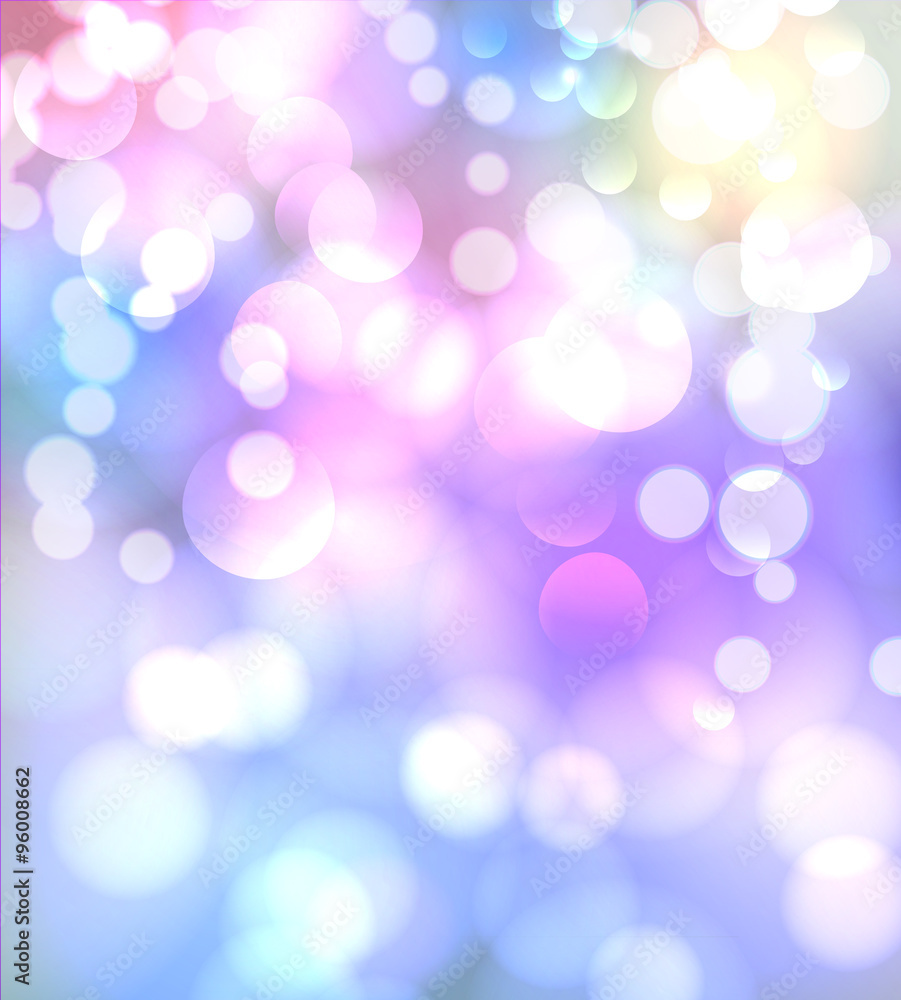 background with soft lilac and light blue colors. Holyday background