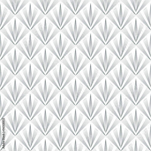 Seamless pattern in fine design. geometry and lines deco 