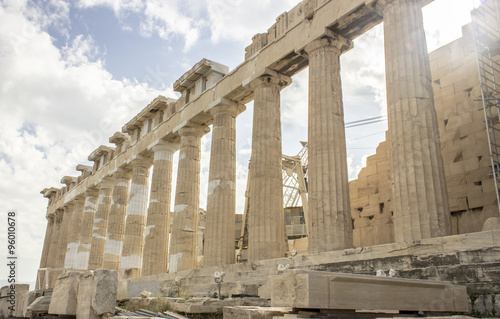 Columns of acropolis