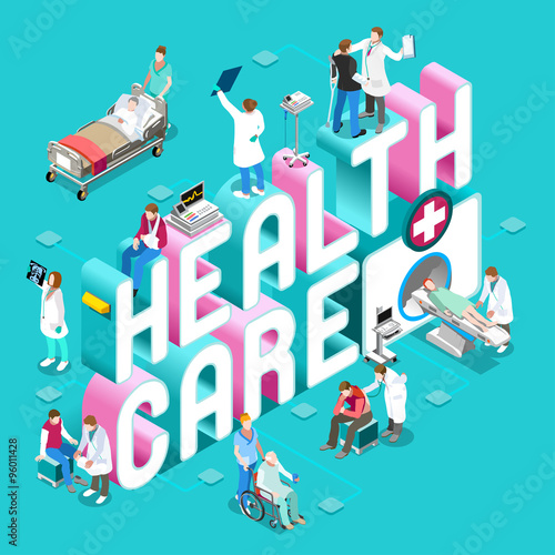 Healthcare 01 Concept Isometric