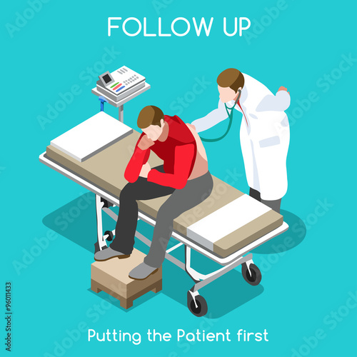 Hospital 15 People Isometric