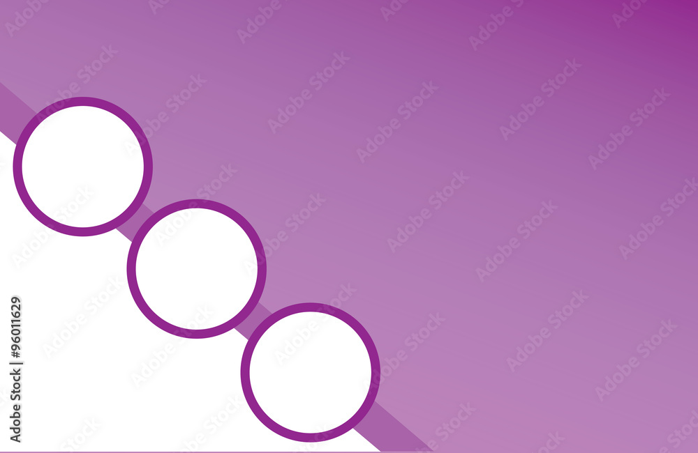 Purple Circle Postcard Purple Circle Postcard