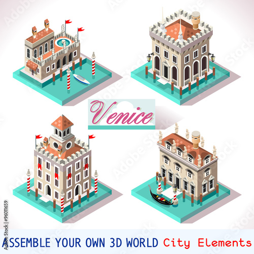 Venice 02 Tiles Isometric