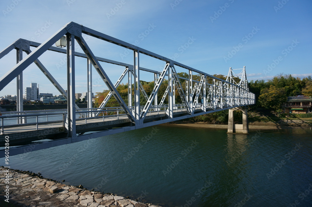 岡山後楽園の橋 岡山後楽園の橋