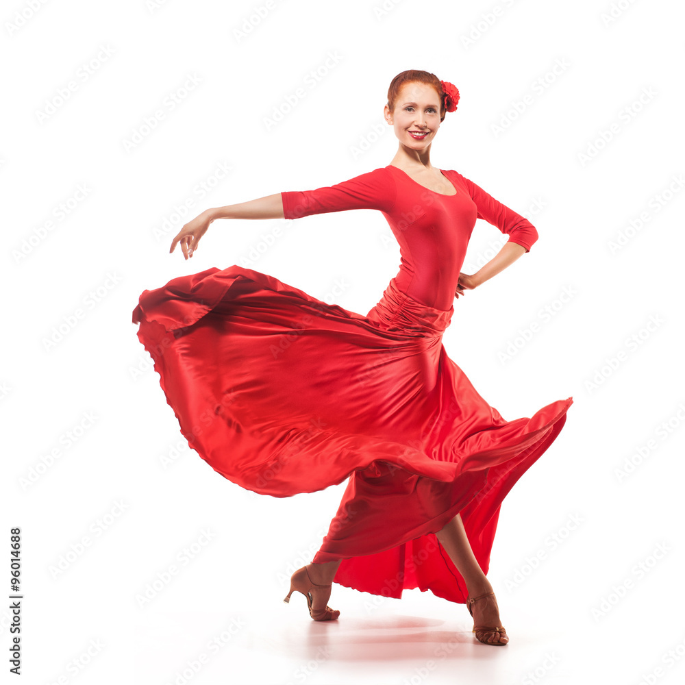 Red dress for dance hotsell