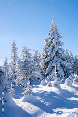 Winterlandschaft im Erzgebirge